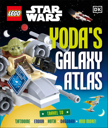 LEGO Star Wars Yoda's Galaxy Atlas  (Library Edition) by Simon Hugo