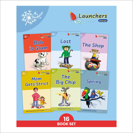 Phonic Books Dandelion Launchers Extras Stages 8-15 Lost (Blending 4 and 5 Sound Words, Two Letter Spellings ch, th, sh, ck, ng) by Phonic Books