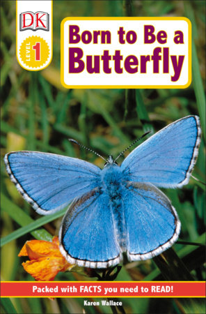 DK Readers L1: Born to Be a Butterfly by Karen Wallace