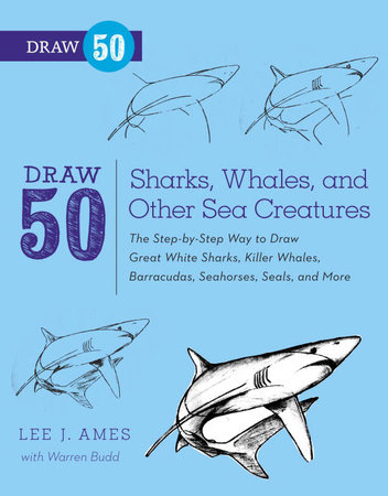 Draw 50 Sharks, Whales, and Other Sea Creatures by Lee J. Ames and Warren Budd