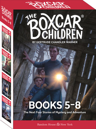 The Boxcar Children Mysteries Boxed Set #5-8 by Gertrude Chandler Warner