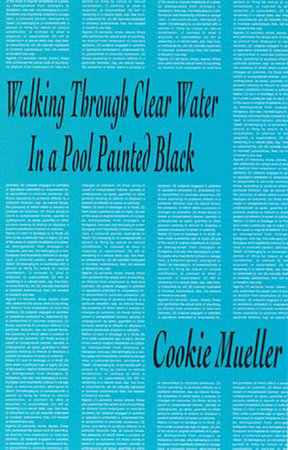 Walking Through Clear Water in a Pool Painted Black