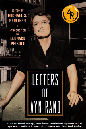 Letters of Ayn Rand by Ayn Rand