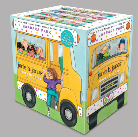 Junie B. Jones Books in a Bus 28-Book Boxed Set by Barbara Park