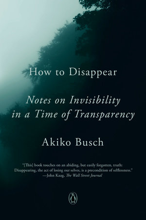 How to Disappear by Akiko Busch