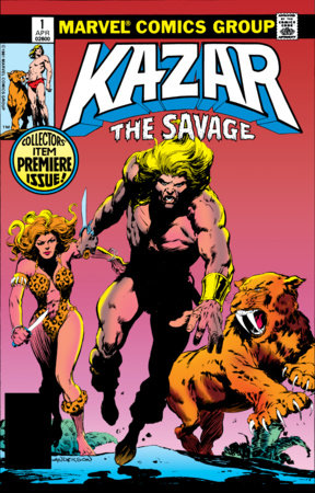 KA-ZAR THE SAVAGE OMNIBUS by Bruce Jones and Marvel Various