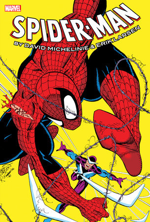 SPIDER-MAN BY MICHELINIE & LARSEN OMNIBUS ERIK LARSEN SPIDER-MAN COVER [NEW PRINTING] by David Michelinie and Marvel Various