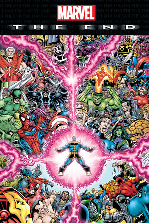 MARVEL: THE END OMNIBUS JIM STARLIN COVER by Peter David and Marvel Various