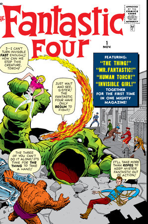 THE FANTASTIC FOUR OMNIBUS VOL. 1 ALEX ROSS COVER [NEW PRINTING 3] by Stan Lee