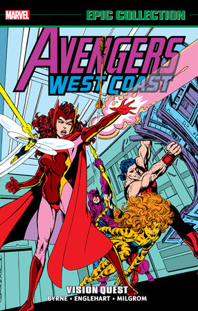 AVENGERS WEST COAST EPIC COLLECTION: VISION QUEST [NEW PRINTING] by Steve Englehart and Marvel Various