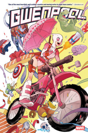 Gwenpool Omnibus Gurihiru Cover [New Printing] by Christopher Hastings and Nick Kocher