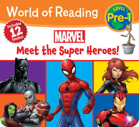 World of Reading Marvel: Meet the Super Heroes!-Pre-Level 1 Boxed Set by Marvel Press Book Group