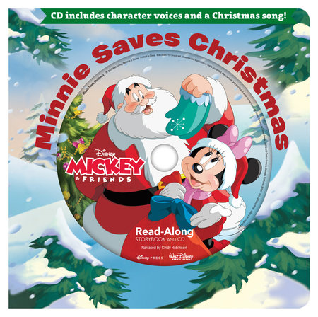 Minnie Saves Christmas ReadAlong Storybook & CD