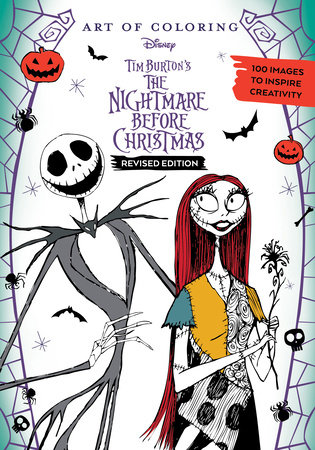 Art of Coloring: Disney Tim Burton's The Nightmare Before Christmas by Disney Books