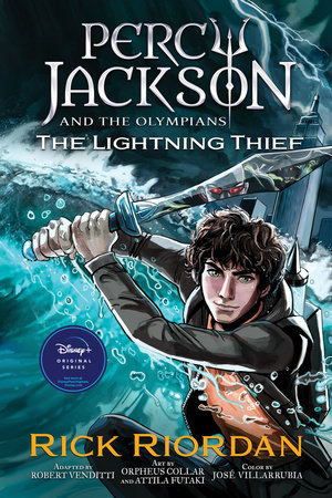 Percy Jackson and the Olympians: The Lightning Thief The Graphic Novel (paperback) by Rick Riordan