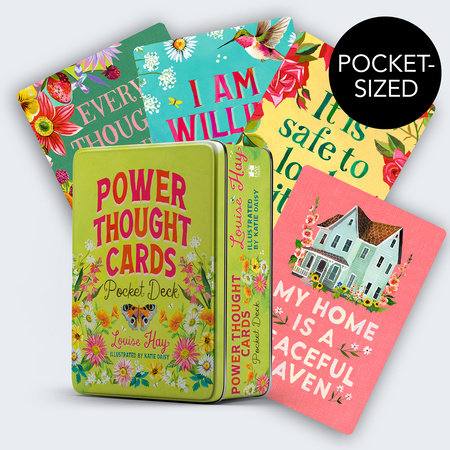 Power Thought Cards Pocket Deck by Louise Hay