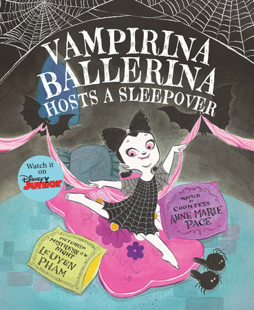 Cover of Vampirina Ballerina Hosts a Sleepover