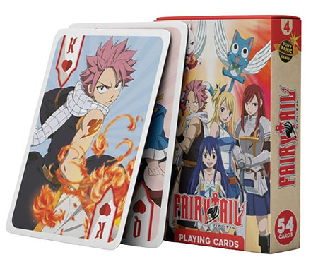 Fairy Tail - Playing cards by 