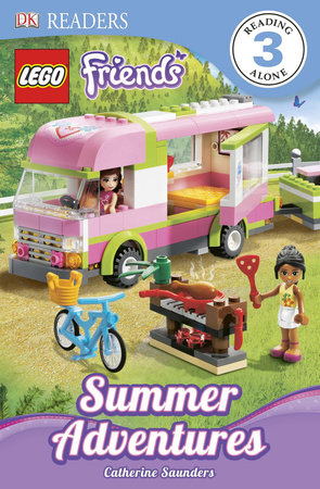 DK Readers L3: LEGO® Friends: Summer Adventures by Catherine Saunders