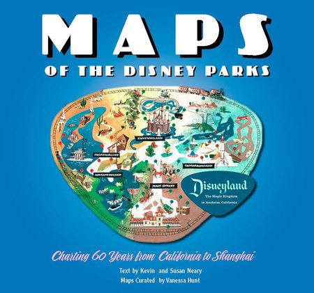 Maps of the Disney Parks by Vanessa Hunt