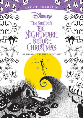 Art of Coloring: Tim Burton's The Nightmare Before Christmas by Disney Books