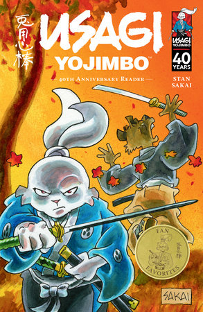Usagi Yojimbo: 40th Anniversary Reader by Written, illustrated, and lettered by Stan Sakai, with color work by Tom Luth and HiFi Colour Design.