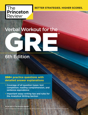 Verbal Workout for the GRE, 6th Edition by The Princeton Review