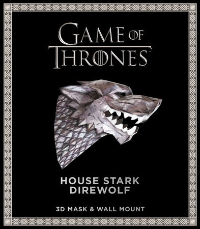 Game of Thrones Mask: House Stark Direwolf (3D Mask & Wall Mount) by Wintercroft
