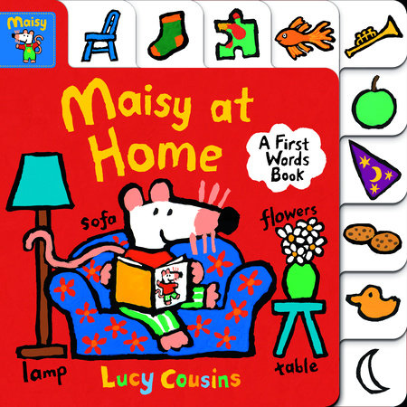 Maisy at Home: A First Words Book by Lucy Cousins