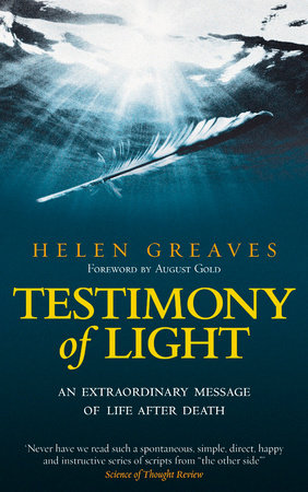 Testimony of Light by Helen Greaves