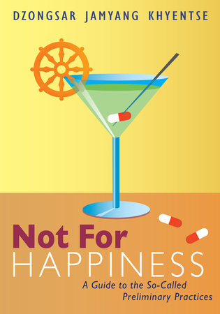 Not for Happiness by Dzongsar Jamyang Khyentse