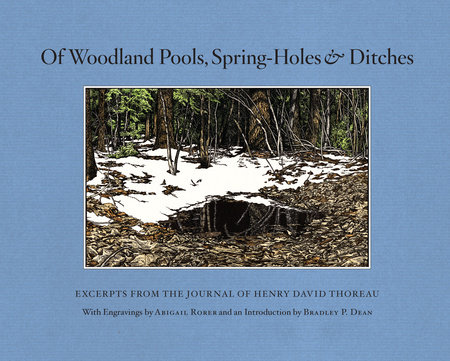 Of Woodland Pools, Spring-Holes and Ditches by Henry David Thoreau