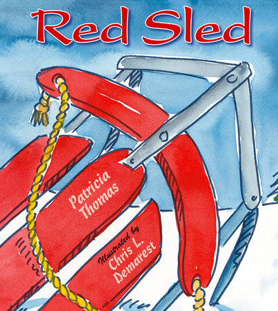 Red Sled by Patricia Thomas