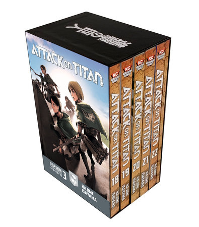 Attack on Titan The Final Season Part 1 Manga Box Set by Hajime 