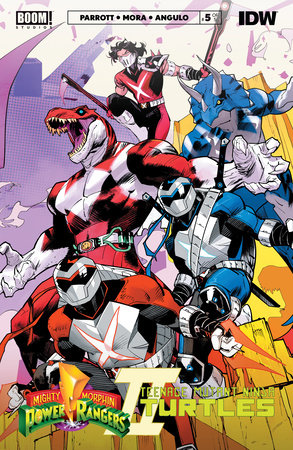 Mighty Morphin Power Rangers/ Teenage Mutant Ninja Turtles II #5 by Ryan Parrott