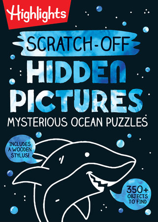 Scratch-Off Hidden Pictures Mysterious Ocean Puzzles by 