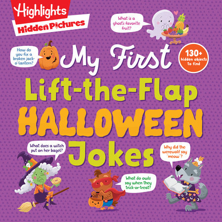 Hidden Pictures My First Lift-the-Flap Halloween Jokes by 