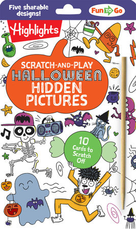 Scratch-and-Play Halloween Hidden Pictures by 