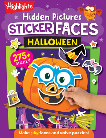 Hidden Pictures Sticker Faces: Halloween
