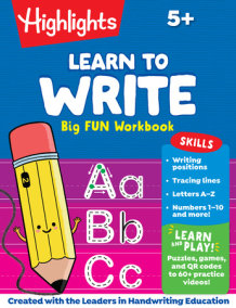 Learn to Write Big Fun Workbook