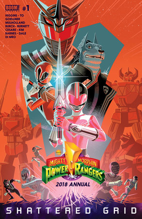 Mighty Morphin Power Rangers 2018 Annual #1 by Kyle Higgins, Caleb Goellner, Anthony Burch, Adam Cesare and Becca Barnes