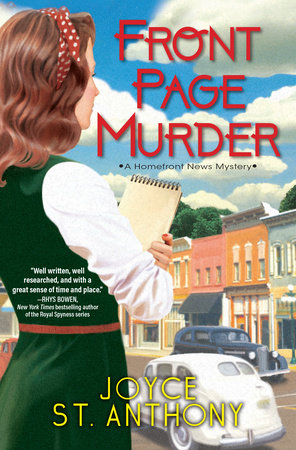 Front Page Murder by Joyce St. Anthony