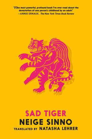 Sad Tiger Book Cover Picture