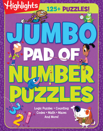 Jumbo Pad of Number Puzzles by 
