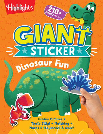 Giant Sticker Dinosaur Fun by 
