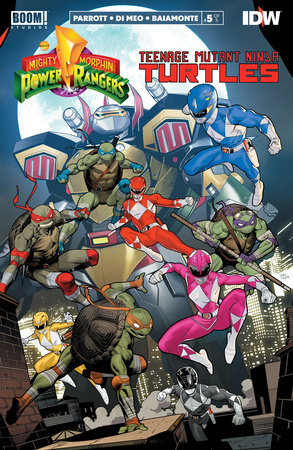 Mighty Morphin Power Rangers/Teenage Mutant Ninja Turtles #5 by Ryan Parrott