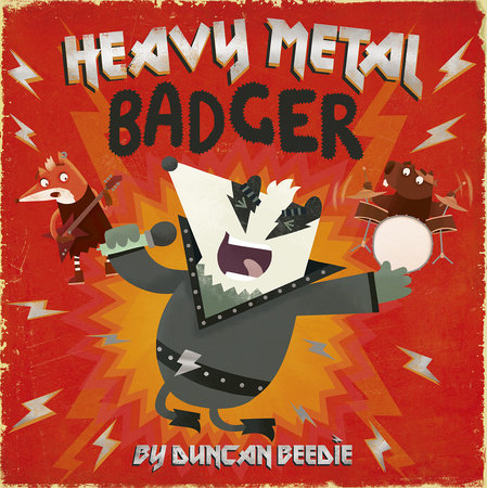 Heavy Metal Badger by Duncan Beedie