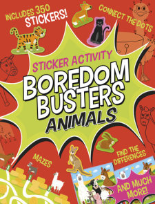 Boredom Busters: Animals Sticker Activity