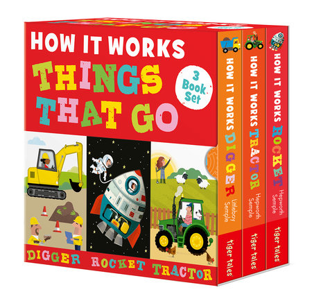 How it Works: Things That Go 3-Book Boxed Set by Amelia Hepworth and Molly Littleboy