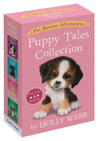 Pet Rescue Adventures Puppy Tales Collection: Paw-fect 4 Book Set by Holly Webb